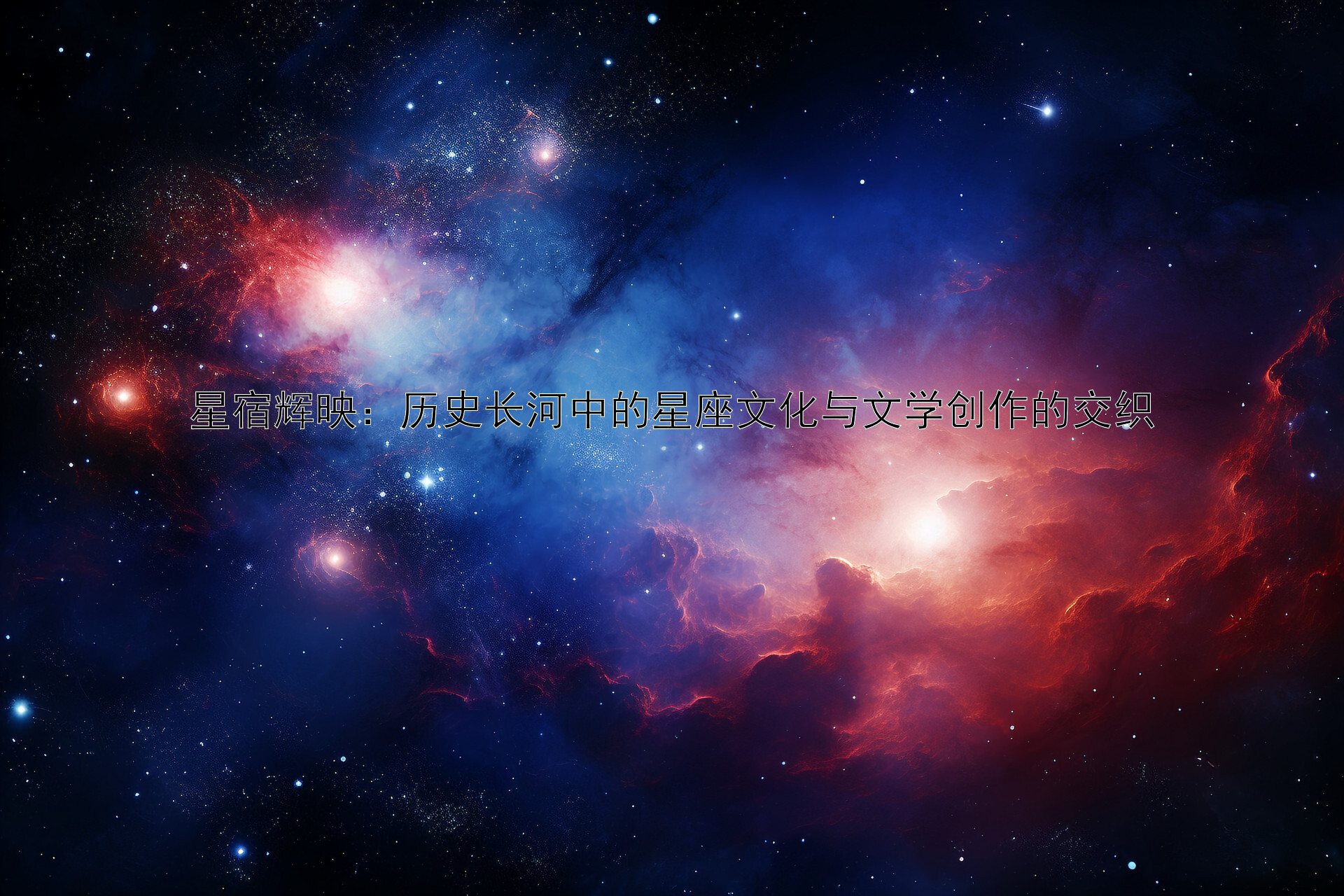 星宿辉映：历史长河中的星座文化与文学创作的交织