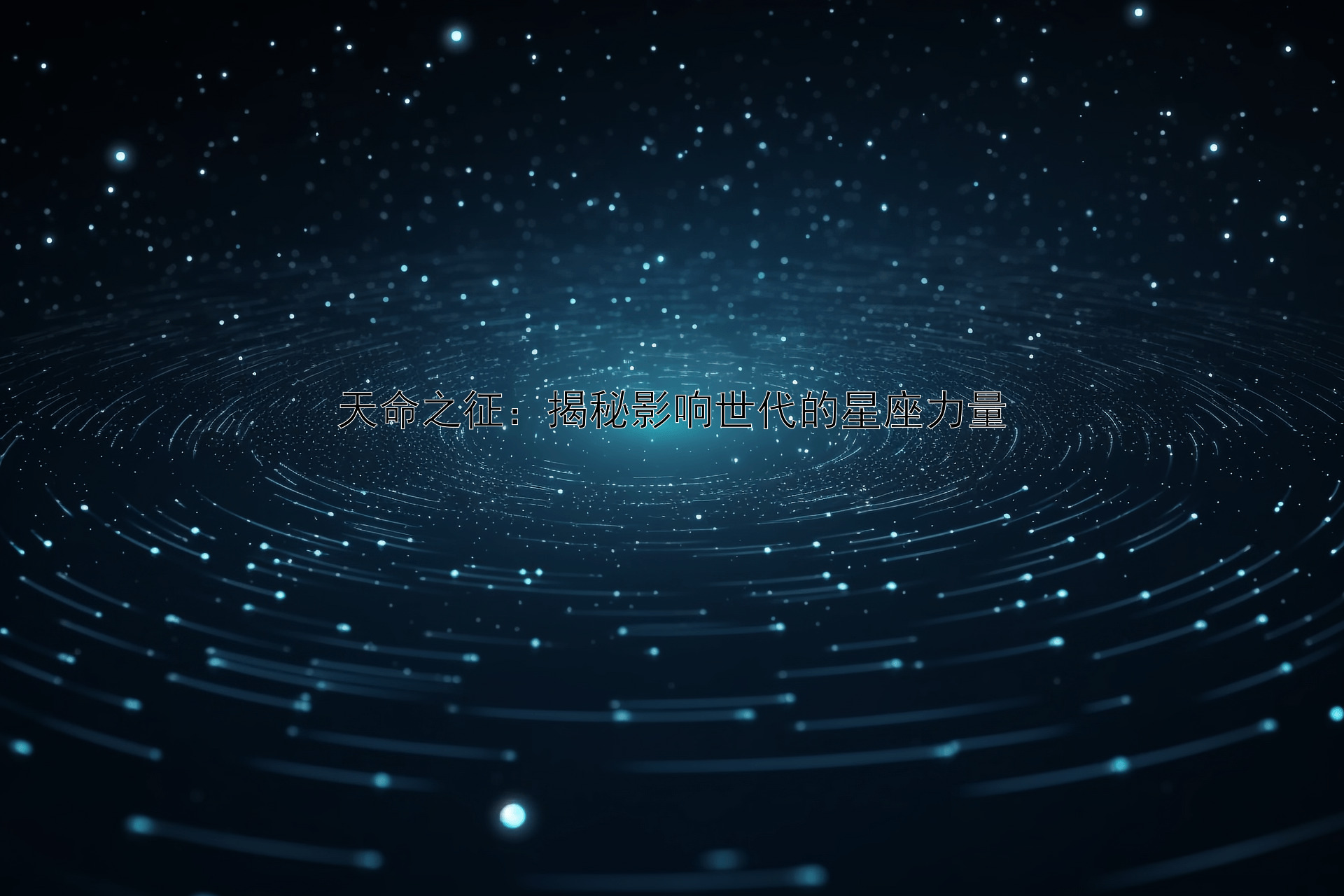 天命之征：揭秘影响世代的星座力量